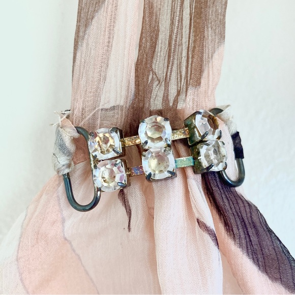 【SALE】Morgan de Toi y2k Chiffon dress, One size - Picture 6 of 10